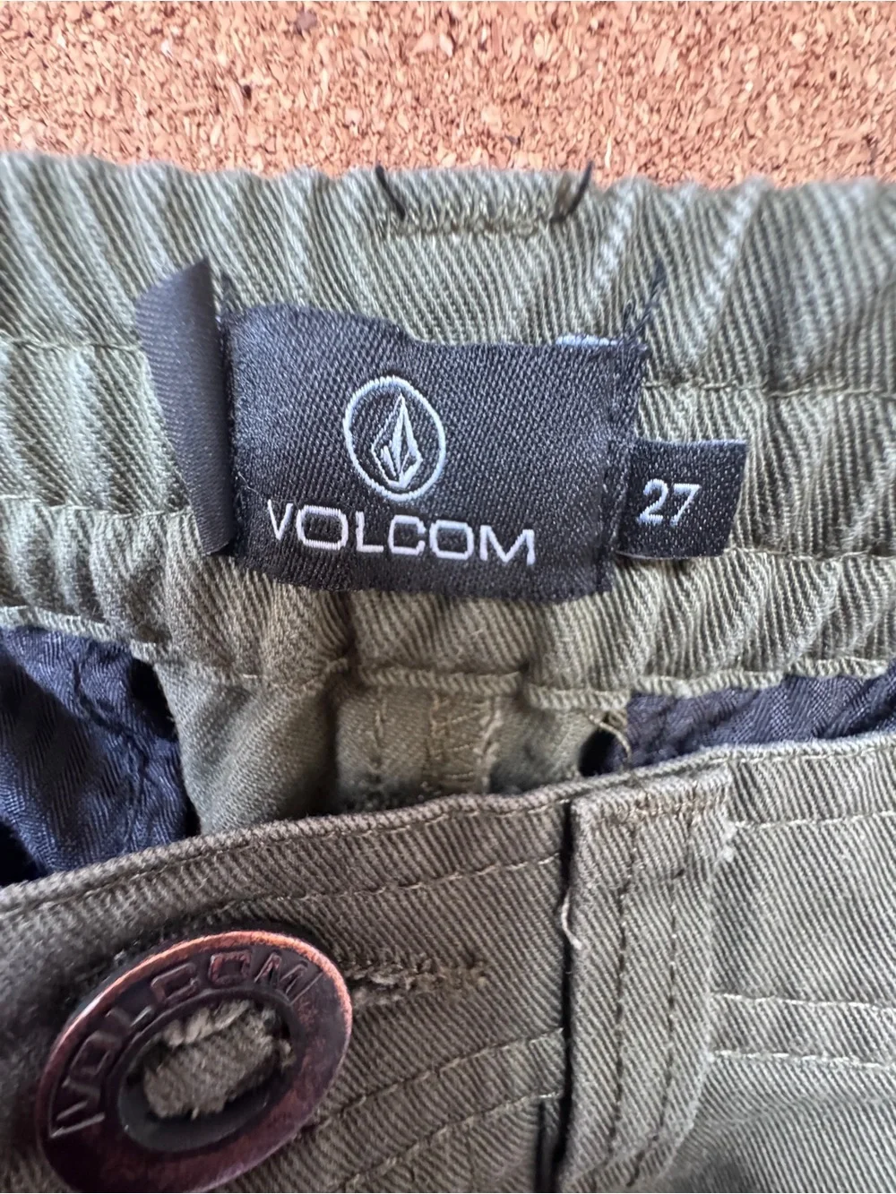 Volcom chinos olive